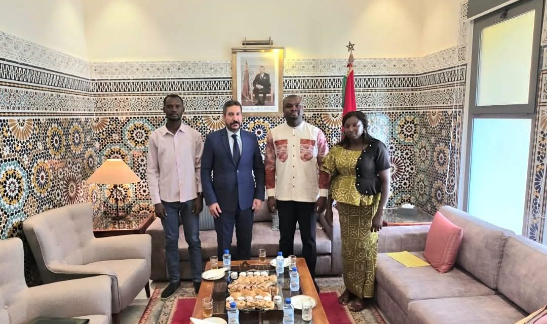 Burkina : L&rsquo;Amical des Anciens du Maroc rend visite à l&rsquo;Ambassadeur Youssef SLAOUI