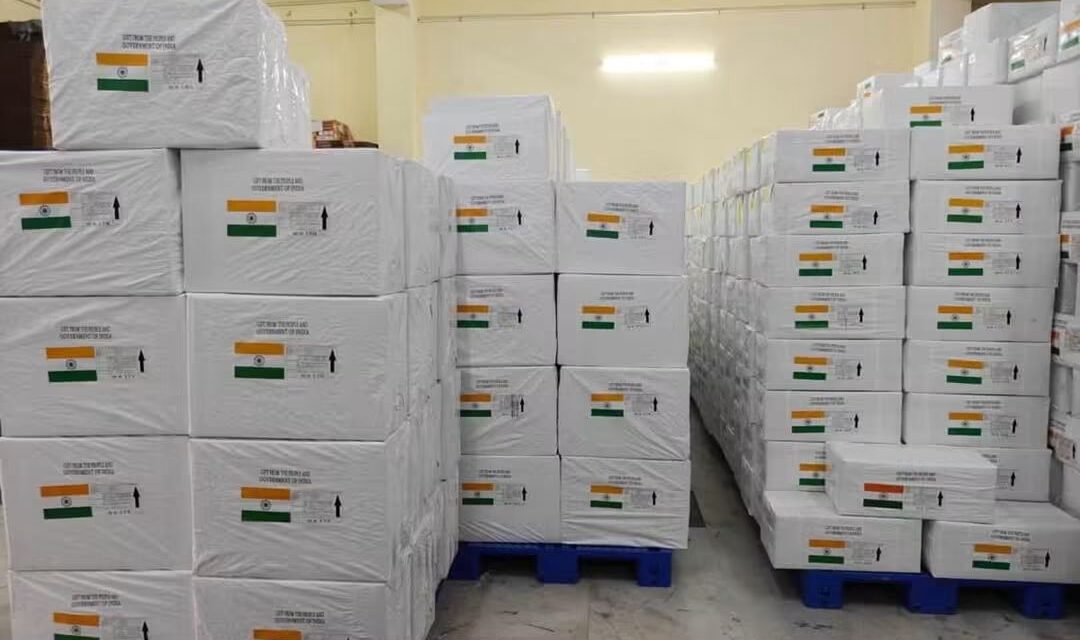 Fight against HIV: India supports Botswana with 10 tonnes of medicine