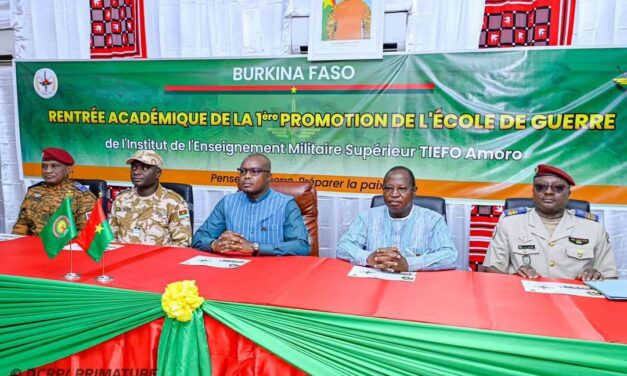Burkina : Naissance d&rsquo;une école de guerre pour former les cadres supérieurs de l&rsquo;armée